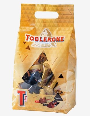 Toblerone mini Tiny 瑞士迷你巧克力 牛奶 黑巧克力 800g