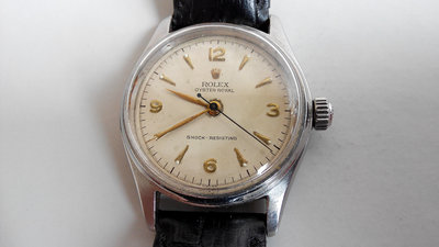 一元起標 1950s ROLEX 勞力士 手上鍊 古董錶