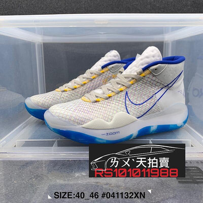 Nike Zoom KD 12 EP WARRIORS HOME 白藍 Kevin Durant 杜蘭特 籃球鞋 實戰
