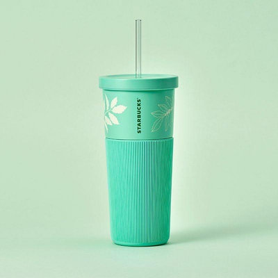 星巴克 矽膠套不鏽鋼TOGO冷水杯 Starbucks 2023/07上市