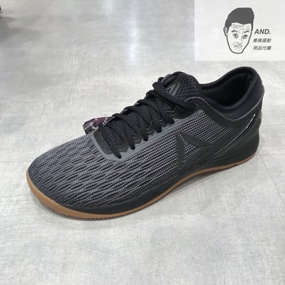 【AND.】REEBOK CROSSFIT NANO 8.0 黑色 舉重鞋 重訓 訓練鞋 襪套 男款 CN1022
