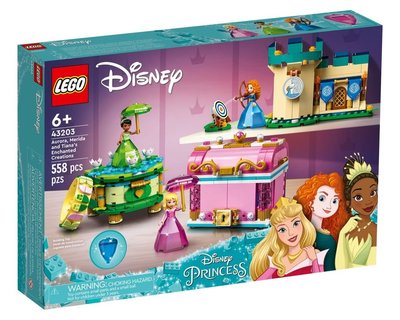現貨  樂高  LEGO 迪士尼 Disney 系列 43203 睡美人 公主與青蛙 全新未拆 公司貨