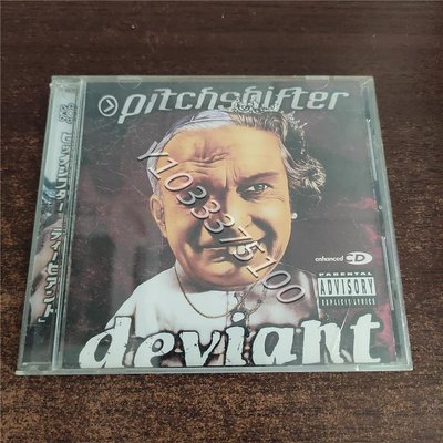 歐版拆封 重金屬 Pitchshifter Deviant 唱片 CD 歌曲【奇摩甄選】40