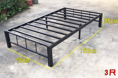 001-1鐵製床底 3尺/3.5尺 取代傳統木床底 撐地支架 可承重300kg 非一般網架易塌陷 雙人床 鐵床