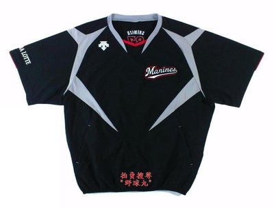 【野球丸】日本職棒 千葉羅德海洋 DESCENTE 實戰版 風衣 中華職棒 日本職棒 MLB 大聯盟 LAMIGO 桃猿