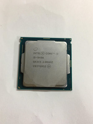 電腦雜貨店→Intel Core i5-9400 2.9G 1151處理器 二手 $2450