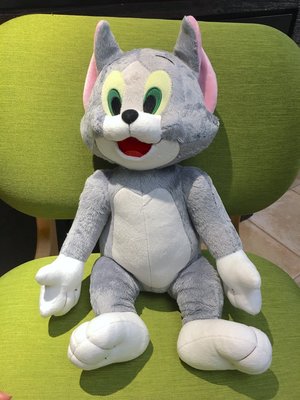 日本 湯姆貓 傑利鼠 大隻 布偶 玩偶 絨毛 娃娃 公仔 填充玩具 毛絨 貓咪 貓 Tom Jerry 生日禮物