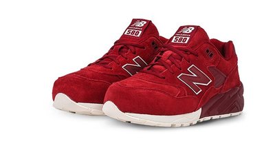 @ A - li 269 NEW BALANCE MRT580BR 經典紅 配色 麂皮網布 男女款 休閒跑鞋