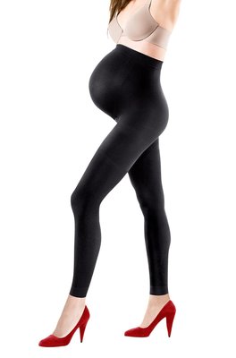 美國品牌SPANX~孕婦專用提臀托腹內搭褲/束身褲 Legging #800 Mama系列 黑色