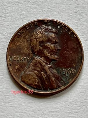 [老排的收藏]~~美洲錢幣~美國1960年D記美元1分硬幣.(1)