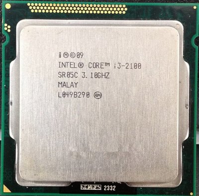 Core i3-2100處理器+華碩H61M-K主機板+4G DDR3 記憶體、含風扇與後擋板﹝ 自取佛心價1199 ﹞