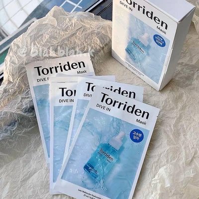韓國 Torriden DIVE-IN小分子玻尿酸面膜 27ml 低分子 透明質酸 面膜 6片裝