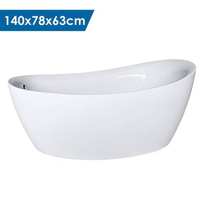 I-HOME 浴缸 台製  140公分 造型獨立浴缸 蛋型浴缸 浴缸龍頭需另購