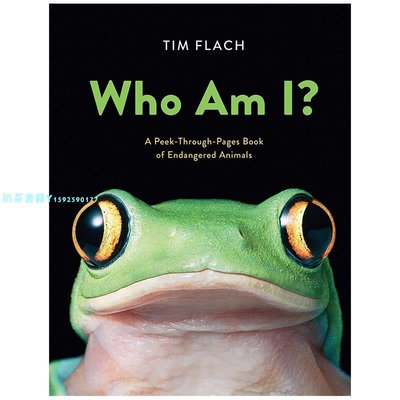 【預 售】Who Am I?我是誰?一本關于瀕危動物的書 洞洞書 英文兒童互動認知童書書籍