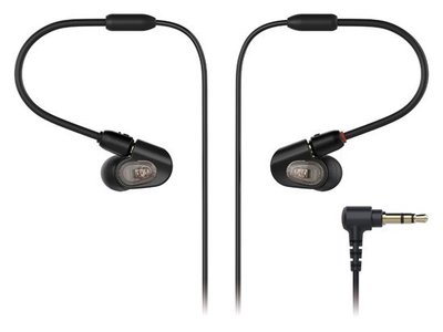 《小眾數位》Audio-Technica 鐵三角 ATH-E50 可換線 監聽用 耳道式耳機 另有 E40 E70