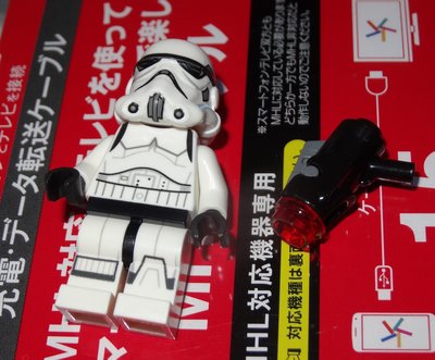 很新的 樂高 LEGO 帝國風暴兵 Stormtrooper  含武器75078附的 200元