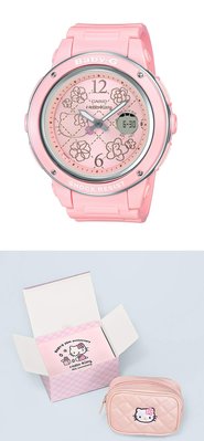 日本正版 CASIO 卡西歐 Baby-G BGA-150KT-4BJR HELLO KITTY 女錶 手錶 日本代購