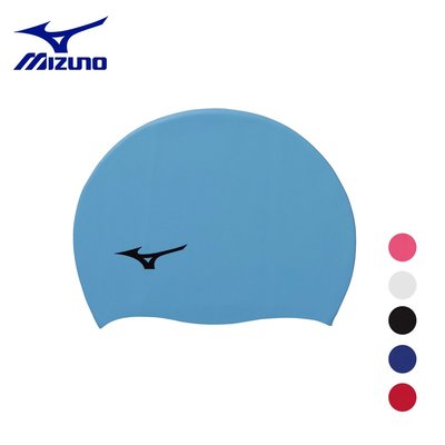MIZUNO SWIM 矽膠泳帽 游泳帽 防水泳帽 成人泳帽 N2JW914000 【樂買網】