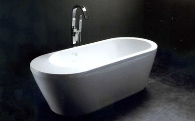 《普麗帝國際》◎衛浴第一選擇◎高亮度壓克力玻璃纖維FC-5127圓弧型浴缸