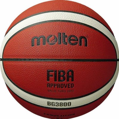 MOLTEN BG3800 新版GM7X 男子 7號 FIBA認證 PU 合成皮 室內/室外球