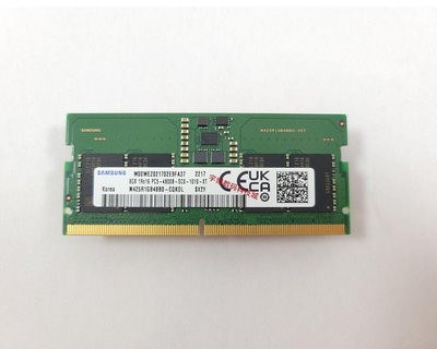 MT鎂光8GB 1RX16 PC5-4800B筆電記憶體條DDR5海力士 三星全新原裝