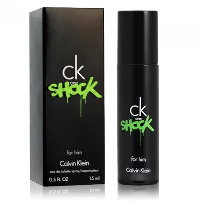 【美妝行】Calvin Klein CK One Shock 男性淡香水 15ml