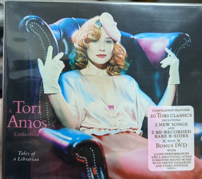 Tori Amos多莉艾莫絲-Tales of a Librarian非常精選輯(CD+DVD)*全新未拆封