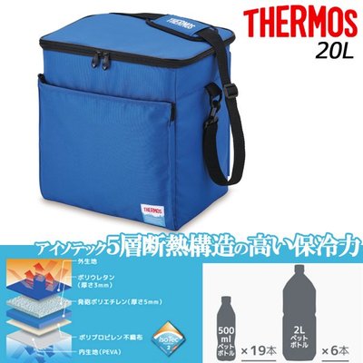 日本 THERMOS 膳魔師 大容量 15L保冰 保冷袋 5層斷熱 保溫袋 露營野餐 食物 【全日空】