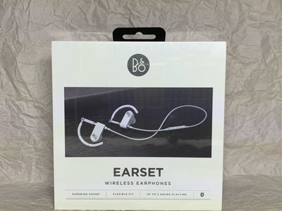 Bang &amp; Olufsen Earset Wireless Earphones 耳掛式藍芽耳機（顏色：White/白)