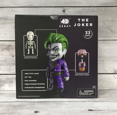 《HT》jason freeny PVC 4D XXRAY Joker 解剖小丑 (已拆封組裝) 934976