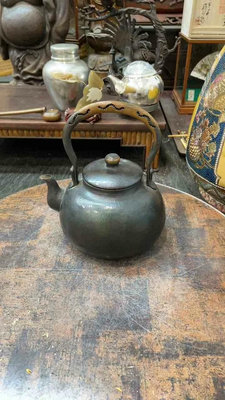 日本老銅壺326