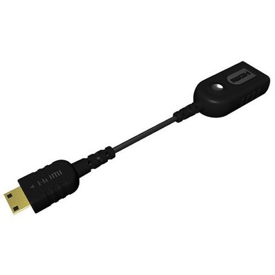 CAMKA肯佳 標準HDMI(AF)-MiniHDMI(C)轉換線0.2M HD1302AD
