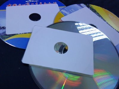 A4 空白方型CD光碟片標籤貼紙,噴墨雷射可影印,一包原價60元現在特價15元