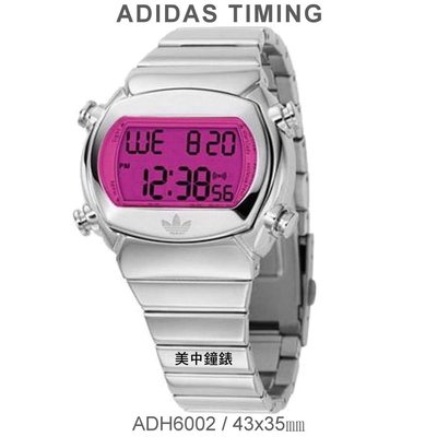 【99鐘錶屋＊美中鐘錶】adidas 愛迪達電子錶：《Candy Metal 金屬搖滾系列》型號：ADH6002