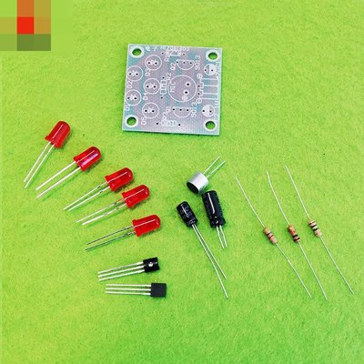 聲控LED旋律燈套件電子製作DIY焊接練習元件材料學生組裝實訓散件 W313-2[364375]