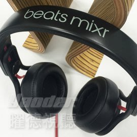 【曜德☆福利品】Beats Mixr 專業DJ款 線控通話 輕量設計耳罩式耳機☆無外包裝☆免運☆送皮質收納袋
