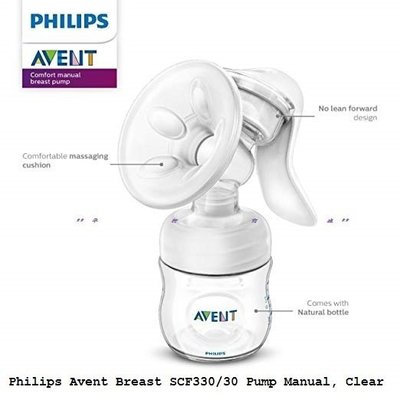 英國製造-全新新安怡Philips Avnet新款親乳感PP手動吸乳器輕乳感擠乳器SCF330/30(刷卡賣場)