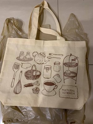 全新Natural Kitchen野餐風環保購物袋