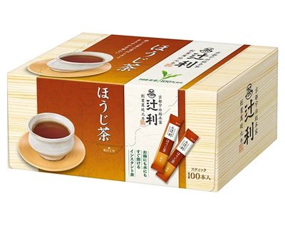 【日本進口】日本製~宇治辻利-焙茶粉-100包入 $675