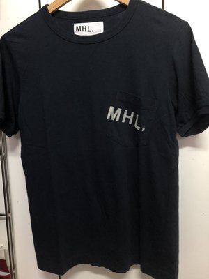 二手日本帶回MHL Margaret Howell短袖口袋T恤