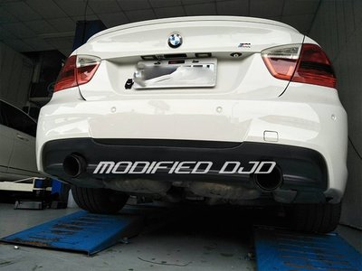 DJD20101721 BMW E90 排氣管 左右出套件 改裝服務(依現場報價為準)