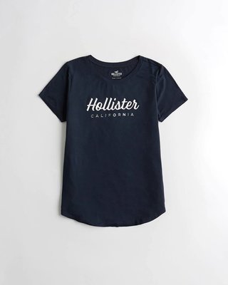 @小凸媽媽@Hollister【全新真品現貨在台S號】Logo HCO 海鷗女生新款印刷舒適短T