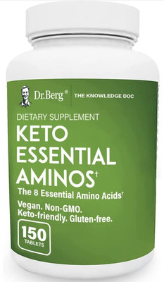 柏格博士Dr.Berg keto essential aminos+生酮氨基酸營養補充品  150粒 委任代購專區