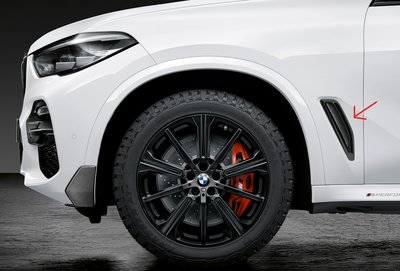 BMW 原廠 M Package 高亮黑 亮黑 黑色 側邊飾板 側腮 For G05 X5 25d 30d 40i