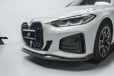 【政銓企業有限公司】BMW I4 FD 品牌 V1 高品質 CARBON 碳纖維 卡夢前下巴 現貨 免費安裝