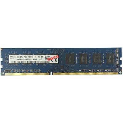 SK海力士原廠8GB 2RX8 PC3-12800U DDR3 1600桌機機記憶體 兼容1333