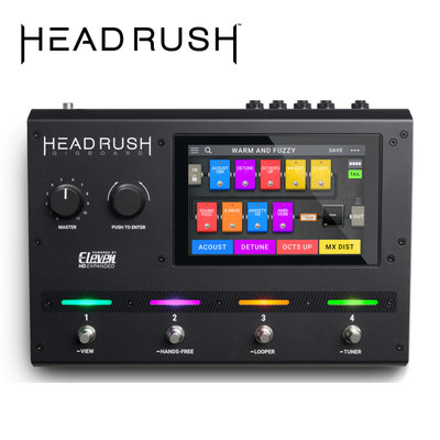 HEADRUSH效果器Gigboard輕旗艦機種 -七吋觸控面板/4核心處理器/高級內建效果器/原廠公司貨