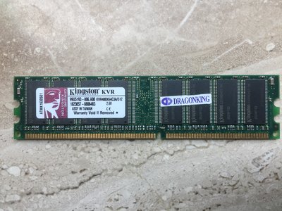 Kingston金士頓 512MB DDR-400 桌上型電腦記憶體