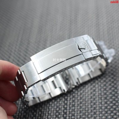 聯名好物-[品質]不鏽鋼錶帶代用Rolex勞力士潛航者錶鏈真拉牙扣鋼帶黑水鬼綠水鬼-全域代購