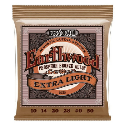 ☆唐尼樂器︵☆美國原裝 ERNIE BALL 2150 (10-50) 磷青銅/紅銅 木吉他弦 民謠吉他弦 套弦